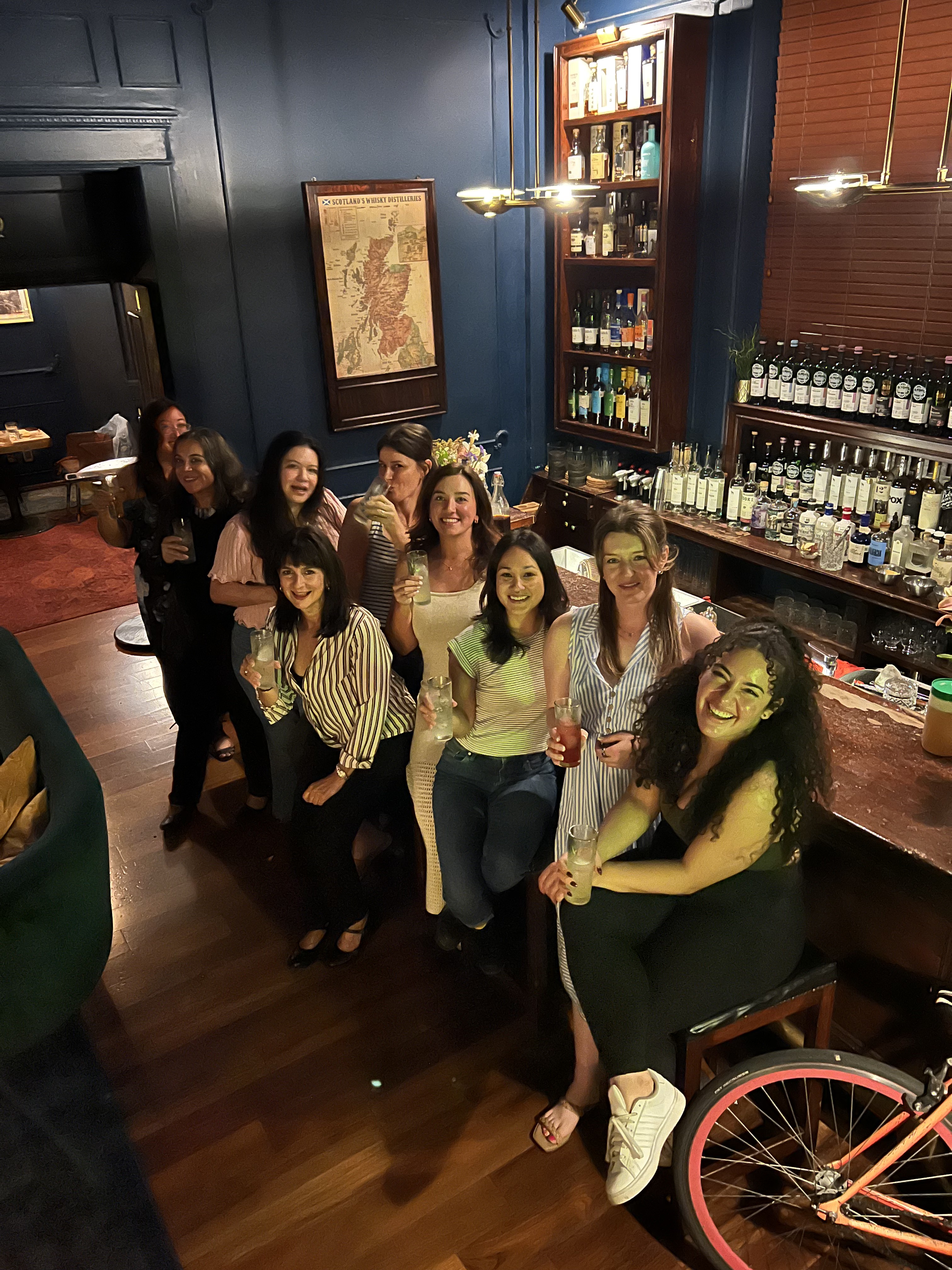 Women from the SERA community together